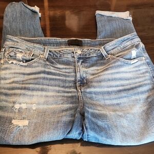 Buckle Black Ankle Skinny 36